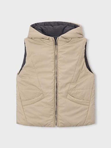 Mayoral Chaleco Reversible 16-04312-031 Avellana [4]
