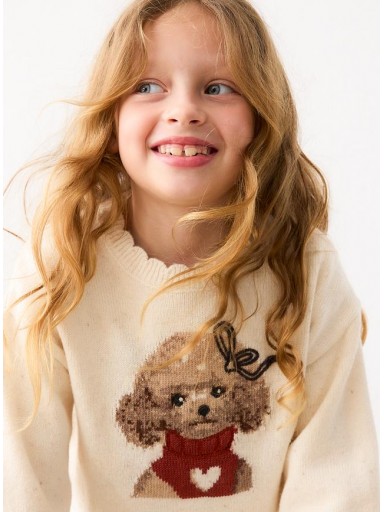 Mayoral Jersey Intarsia 16-04315-036 Milk  [1]