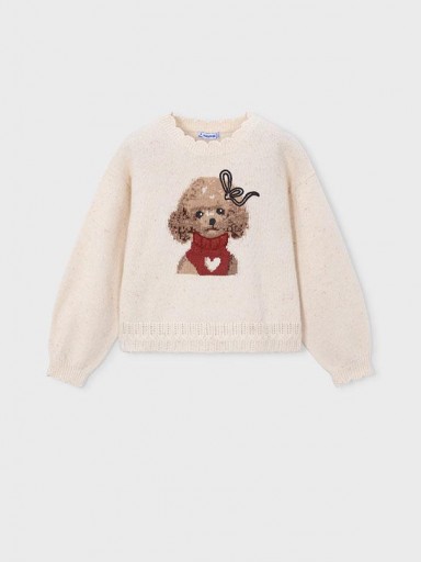 Mayoral Jersey Intarsia 16-04315-036 Milk  [2]