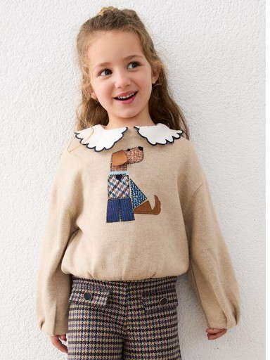 Mayoral Pullover Tricot Por Metro 16-04406-021 Anacardo [1]