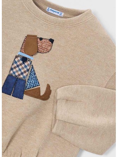 Mayoral Pullover Tricot Por Metro 16-04406-021 Anacardo [4]