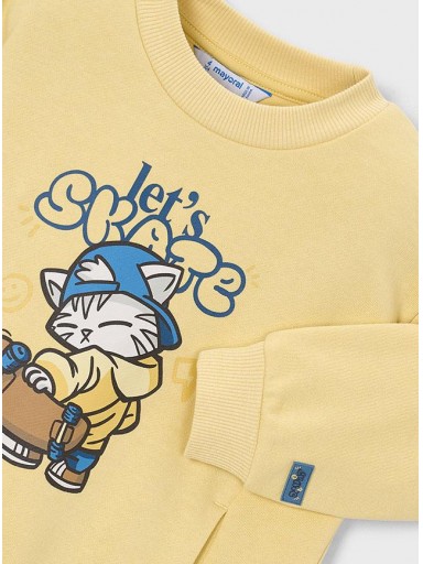 Mayoral Pullover Print 16-04454-051 Maíz [3]