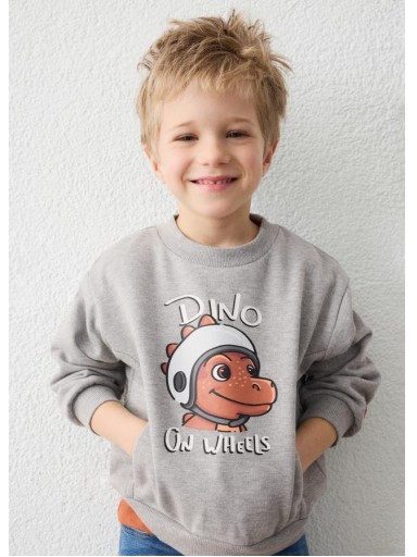 Mayoral Pullover Print 16-04454-052 Niebla