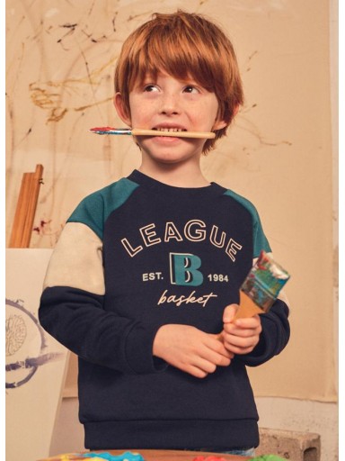Mayoral Pullover Combinado "League" 16-04457-027 Azul [0]