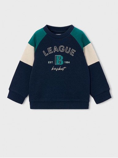 Mayoral Pullover Combinado "League" 16-04457-027 Azul [1]