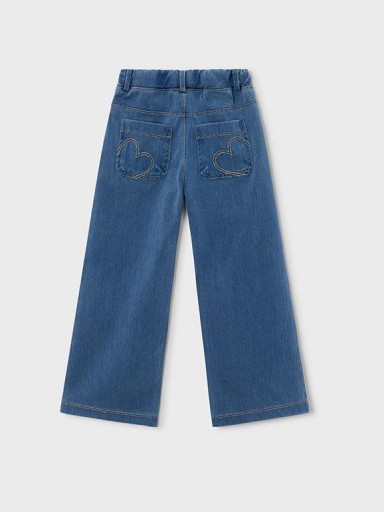 Mayoral Pantalón Largo Knit Denim 16-04501-075 Claro [3]