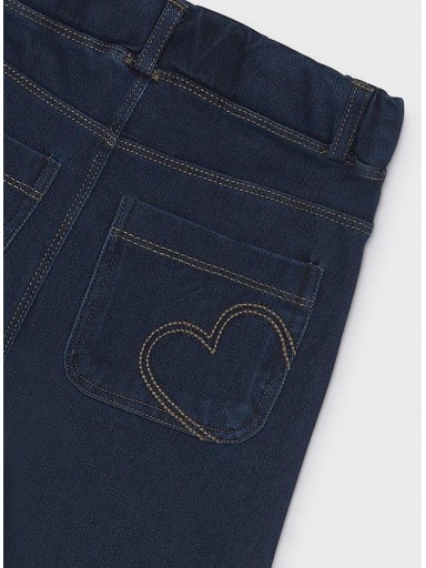 Mayoral Pantalón Largo Knit Denim 16-04501-076 Superoscuro [2]