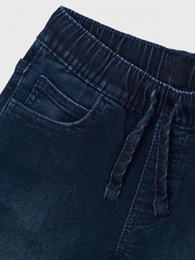 Mayoral Pantalón Soft Denim Jogger 16-04503-031 Blue.Black [3]