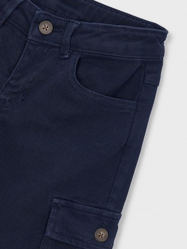 Mayoral Pantalón Cargo Estructurado 16-04509-052 Azul [3]