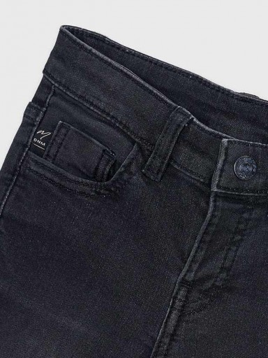 Mayoral Pantalón Soft Denim 5b 16-04516-067 Negro [2]