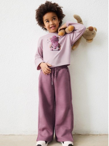 Mayoral Pantalón Largo Felpa 16-04518-059 Violeta [0]