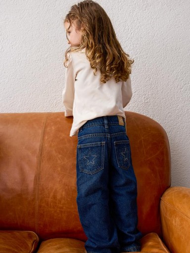 Mayoral Pantalón Largo Denim Fantasía 16-04520-036 Oscuro [2]