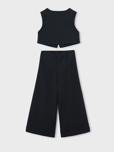Mayoral Conjunto Pantalón Largo Chaleco 16-04531-010 Negro [2]
