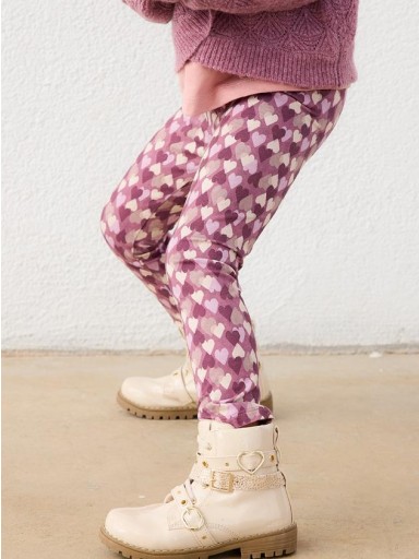 Mayoral Leggins Punto Estampado 16-04701-070 Violeta [1]