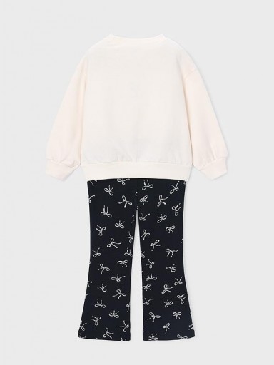 Mayoral Conjunto Leggins Felpa Estampada 16-04738-081 Negro [1]