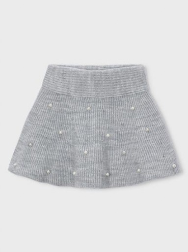 Mayoral Falda Tricot Perlas 16-04907-082 Gris [2]