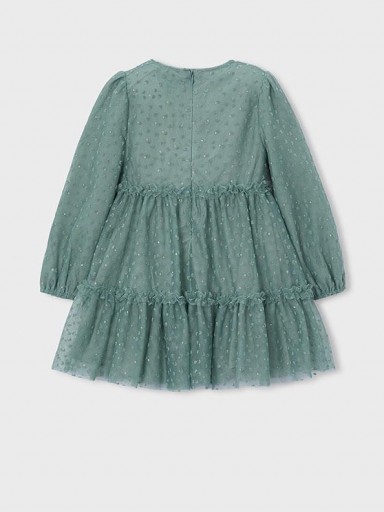 Mayoral Vestido Tull Fantasía 16-04924-032 Laurel [3]