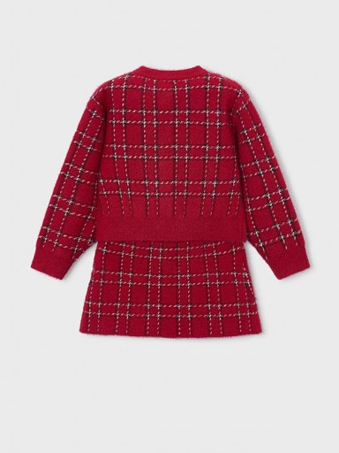 Mayoral Conjunto Falda Tricot Pelo 16-04935-031 Rojo [2]