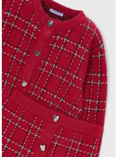 Mayoral Conjunto Falda Tricot Pelo 16-04935-031 Rojo [3]