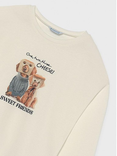 Mayoral Camiseta Apliques Serigrafiado 16-07001-036 Nata [3]