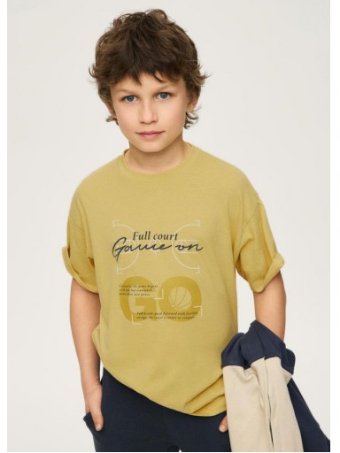 Mayoral Camiseta M/C  Print 16-07040-026 Amarillo [0]