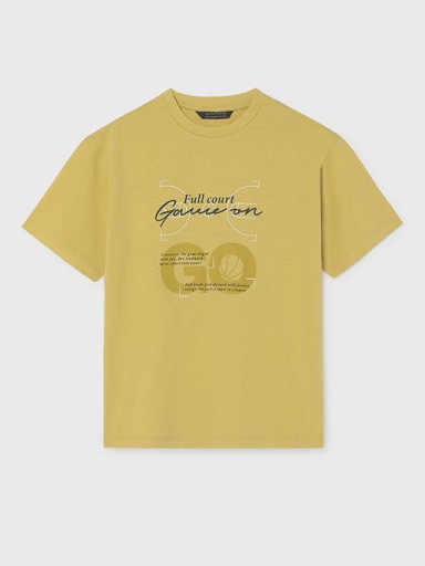 Mayoral Camiseta M/C  Print 16-07040-026 Amarillo [1]
