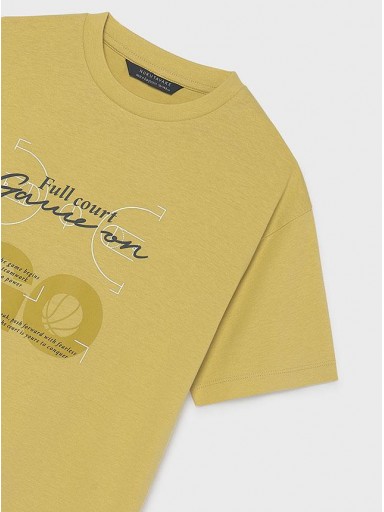 Mayoral Camiseta M/C  Print 16-07040-026 Amarillo [3]