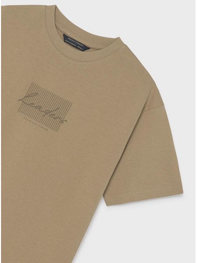 Mayoral Camiseta M/C Print  Relieve 16-07041-076 Avellana [2]