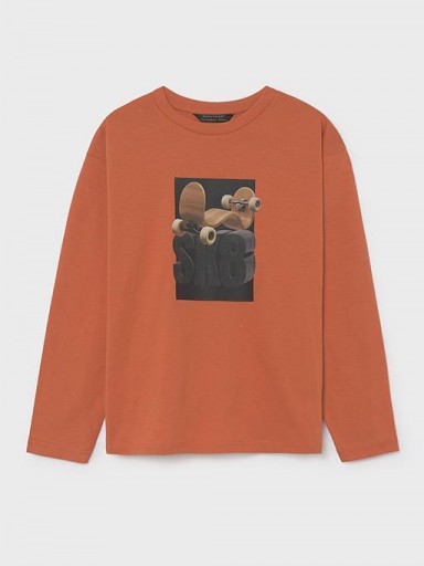 Mayoral Camiseta M/L 3d 16-07042-031 Cheddar [1]