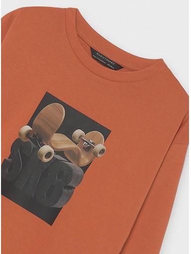 Mayoral Camiseta M/L 3d 16-07042-031 Cheddar [3]