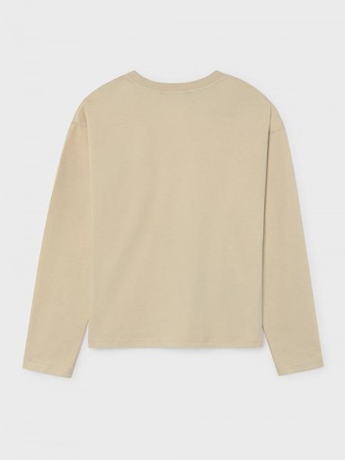 Mayoral Camiseta M/L Print 16-07044-037 Piedra [2]
