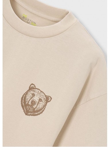 Mayoral Camiseta M/C Wild 16-07051-431 Crudo [2]