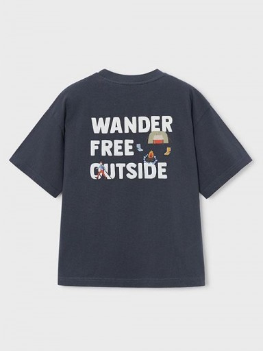 Mayoral Camiseta M/C Wild 16-07051-440 Indigo [3]