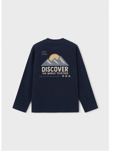 Mayoral Camiseta M/L Camping 16-07052-400 Marino [1]