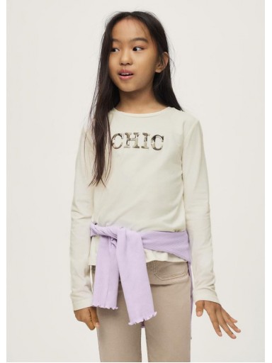 Mayoral Camiseta M/L Chic 16-07058-080 Nata [0]