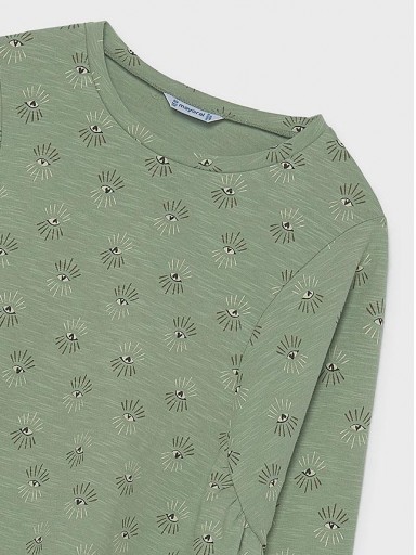 Mayoral Camiseta Flame Estampada 16-07062-090 Wasabi [3]