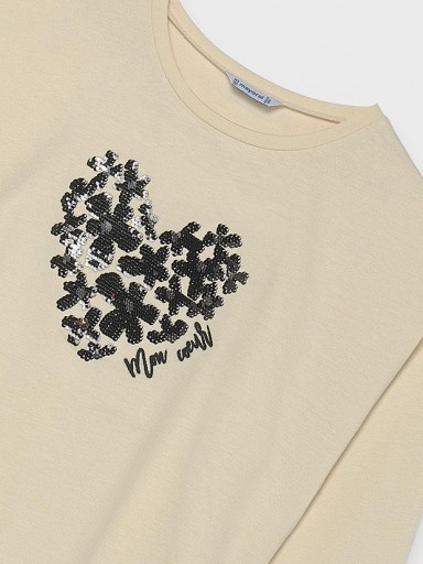 Mayoral Camiseta Tachuelas 16-07064-063 Macchiato  [3]