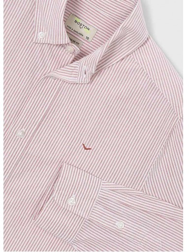 Mayoral Camisa M/L Oxford 16-07101-377 Terracota [2]
