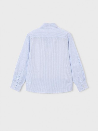 Mayoral Camisa M/L Oxford 16-07101-403 Celeste [1]