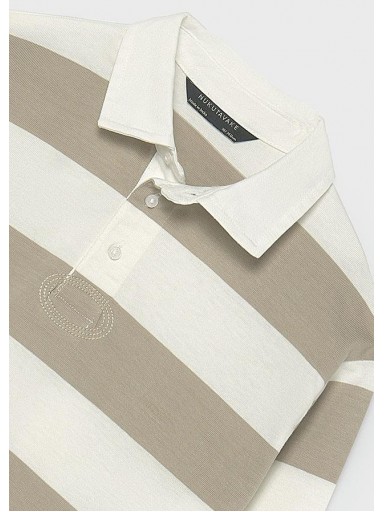 Mayoral Polo M/L Rayas 16-07103-061 Sesamo [3]
