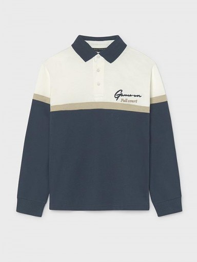 Mayoral Polo M/L Combinado 16-07104-064 Sombra [1]
