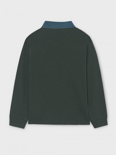 Mayoral Polo M/L Cuello Contraste 16-07105-092 Pinsapo [2]