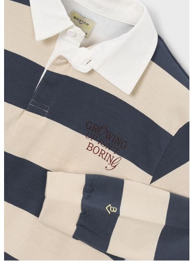 Mayoral Polo M/L Rayas 16-07111-440 Indigo [2]