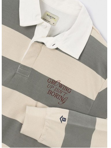 Mayoral Polo M/L Rayas 16-07111-452 Musgo [2]