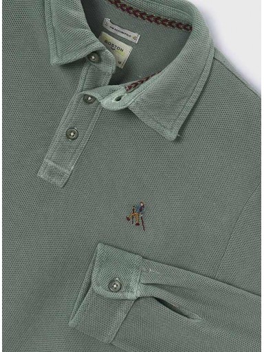 Mayoral Polo M/L Estructurado 16-07112-452 Musgo [2]