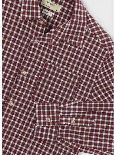Mayoral Camisa M/L Cuadros 16-07117-377 Terracota [2]