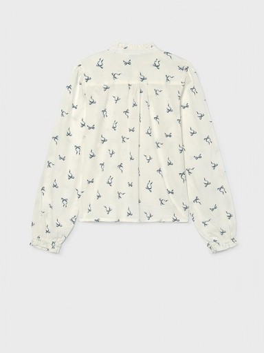 Mayoral Blusa Jacquard Estampada 16-07118-081 Nata [2]