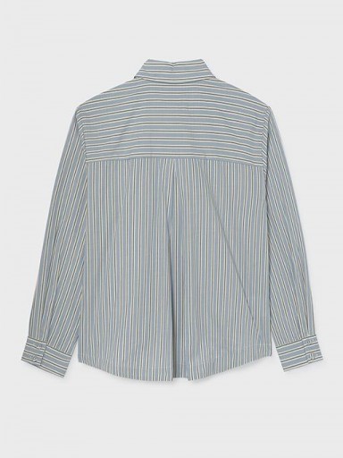 Mayoral Blusa Popelín Corbata 16-07120-085 Tinta [2]