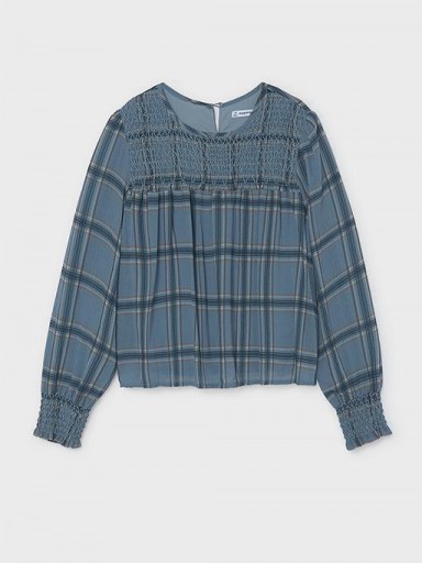 Mayoral Blusa Gasa Nido De Abeja 16-07121-090 Iceberg [1]