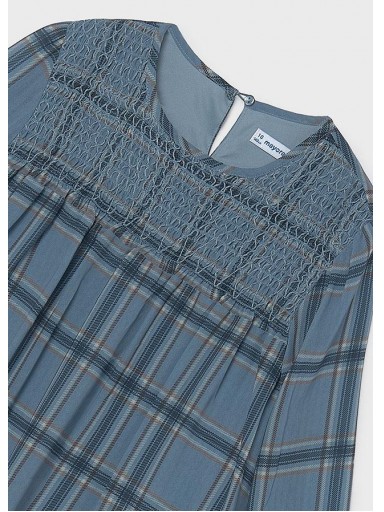 Mayoral Blusa Gasa Nido De Abeja 16-07121-090 Iceberg [3]